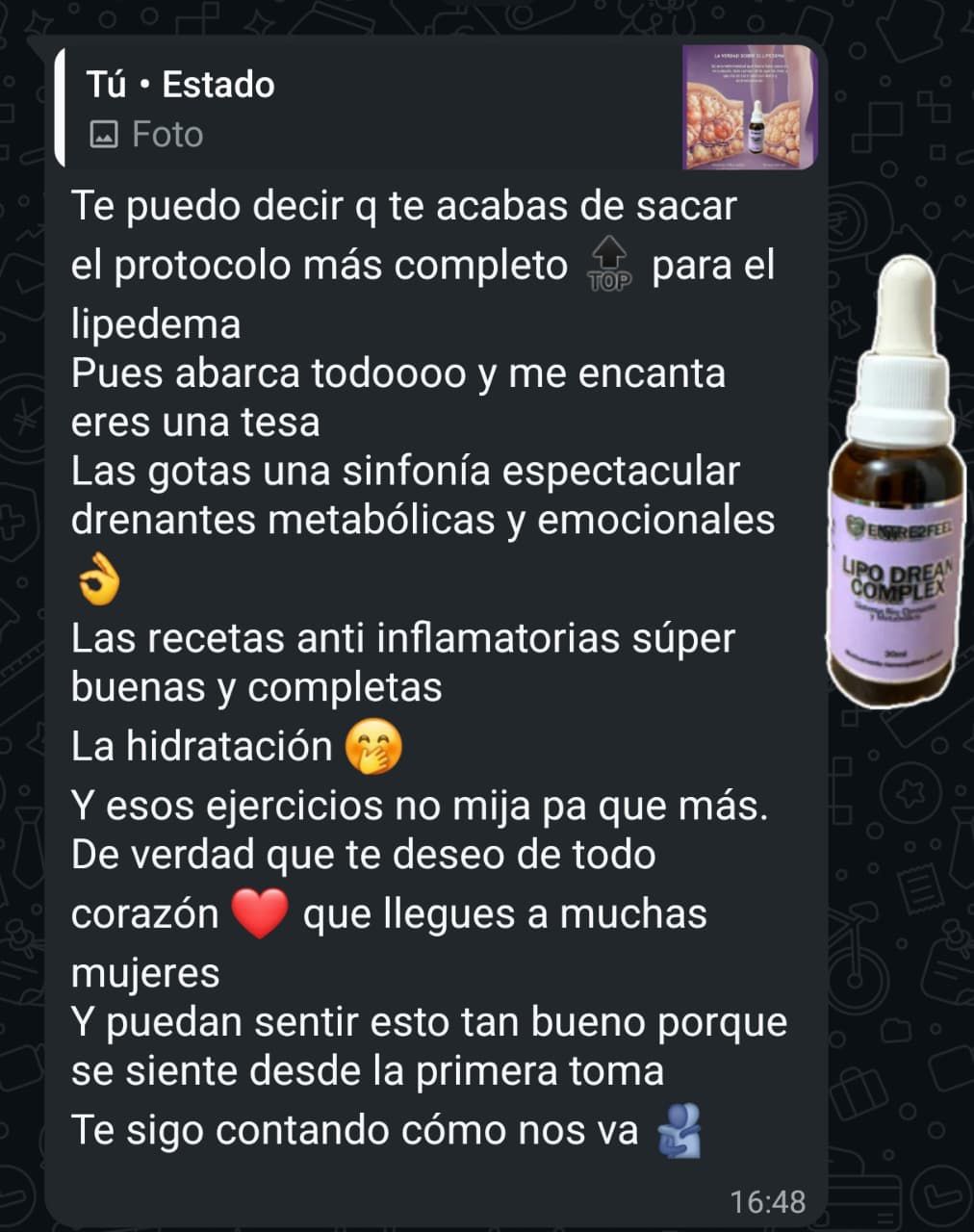 Testimonio Kit y Gotas